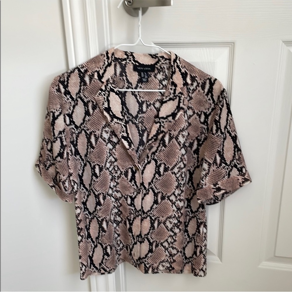 New Look Snake Print Women's Top